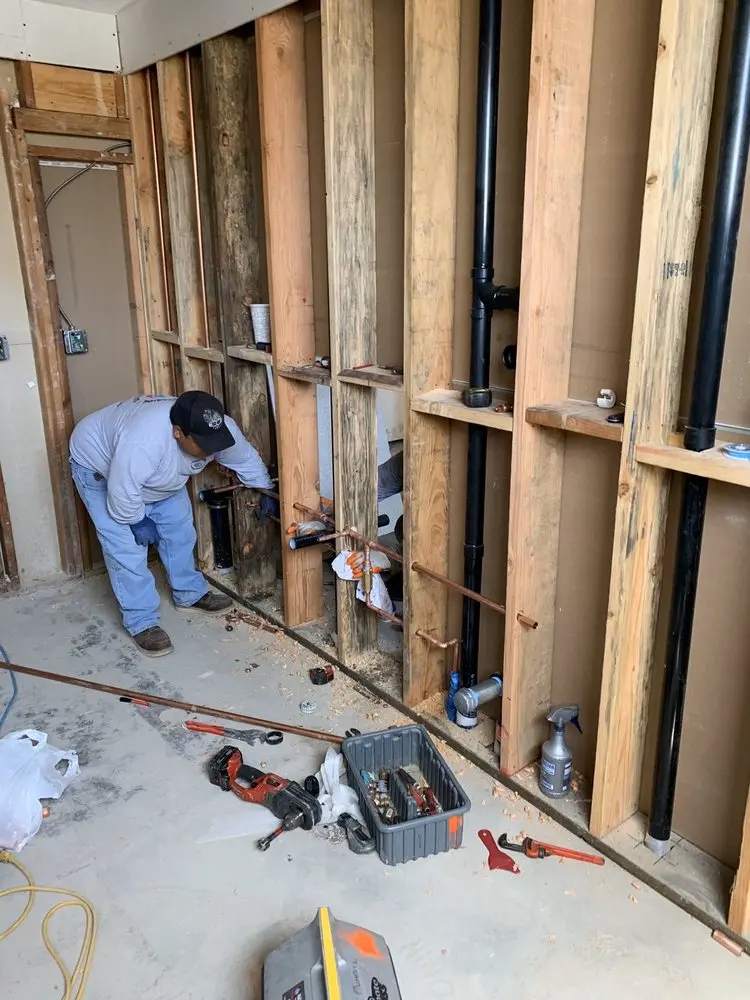 Commercial rough-in plumbing for Water Heater Replacement in Weston Hills